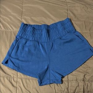 Zenana Outfitters Women's Athletic Shorts in Blue
